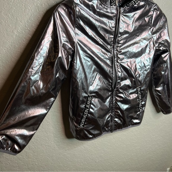 Calvin Klein Metallic Jacket - Picture 4 of 8